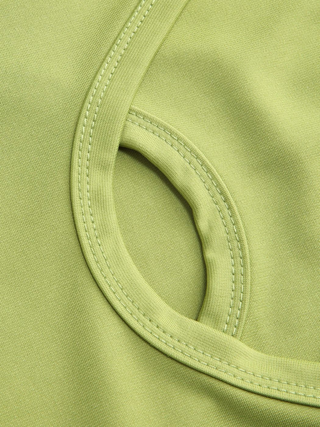 Solid Cut Out Tank Top