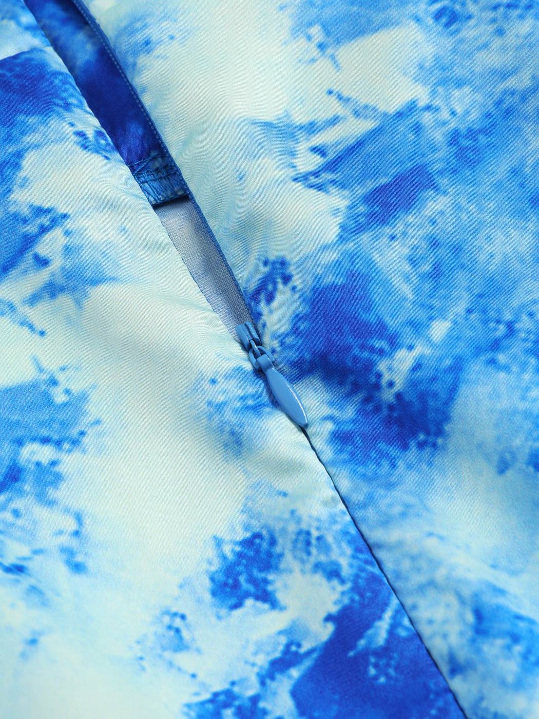 Tie Dye Off-Shoulder Mini Dress