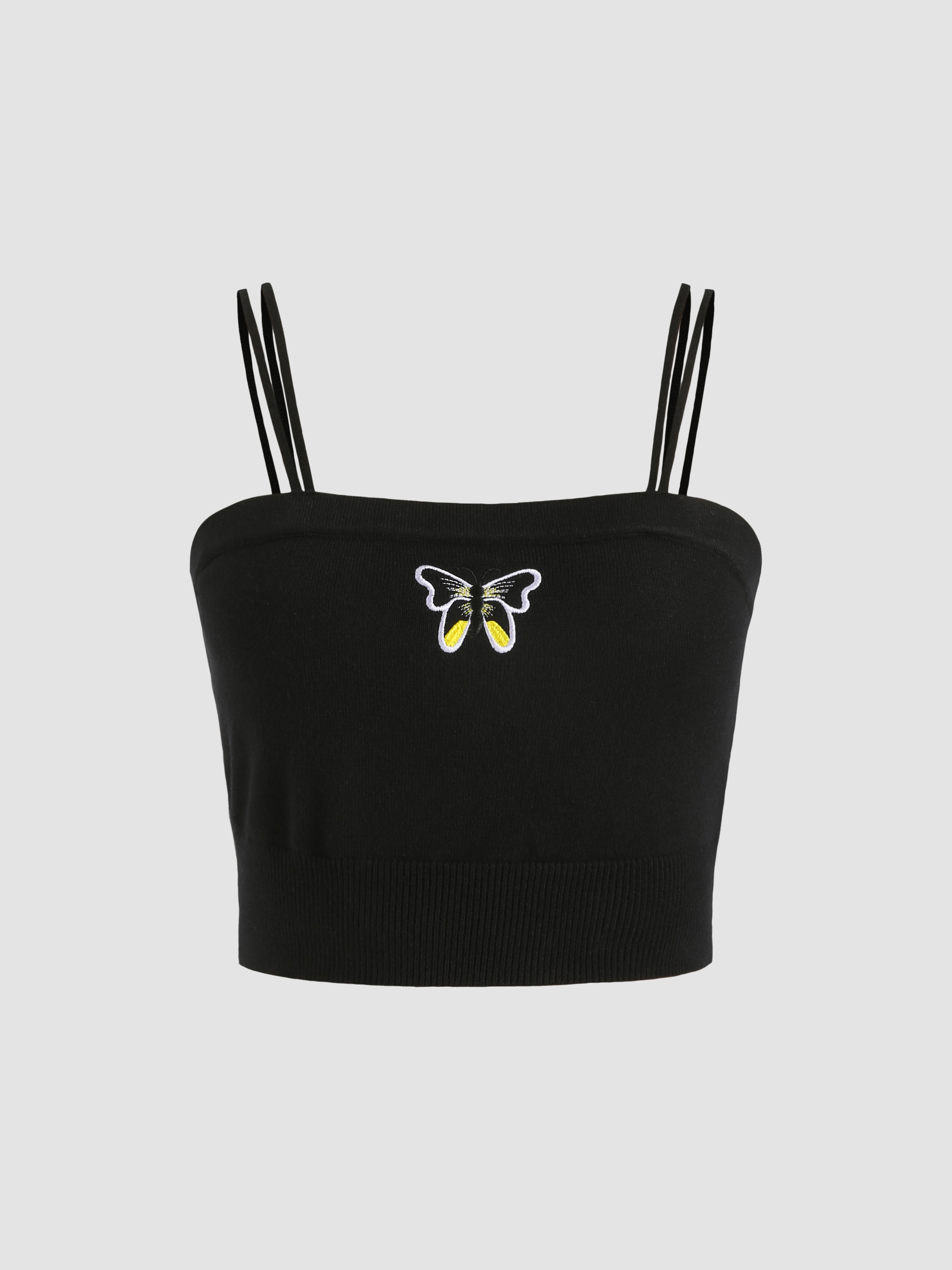トップス butterfly knit camisole MAIN_COPML142Y3015_PINK_SS25_C