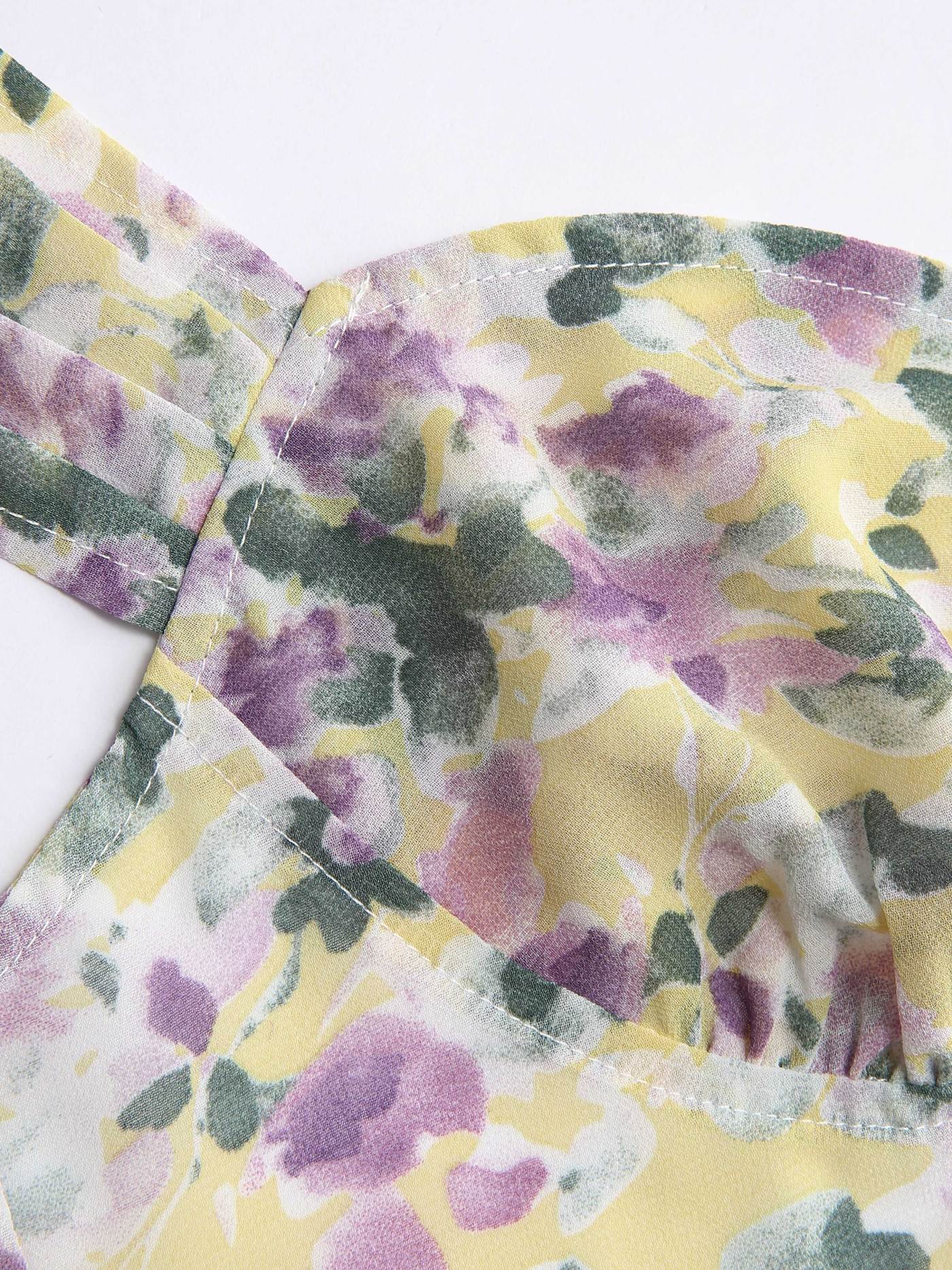 Floral Korsett Tanktop