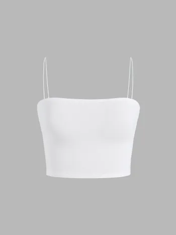 Solid Classic Crop Top