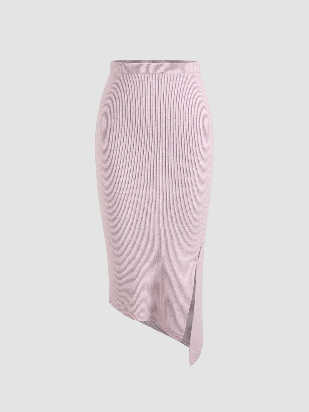 Stricken Sie einen hohlen Midirock