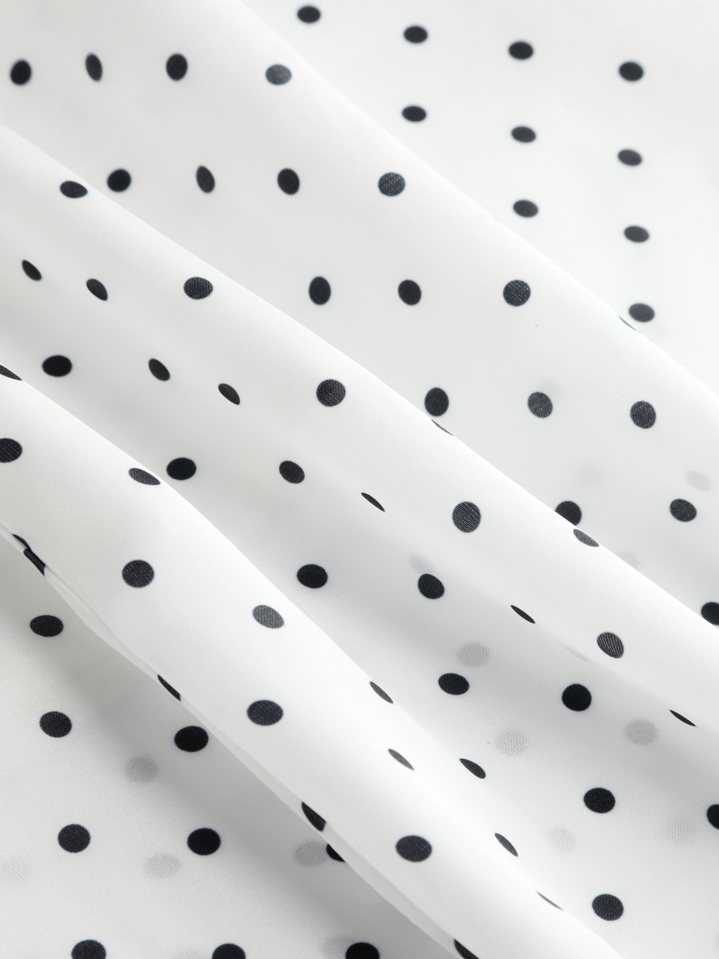 Polka Dot Puff Sleeve Dress