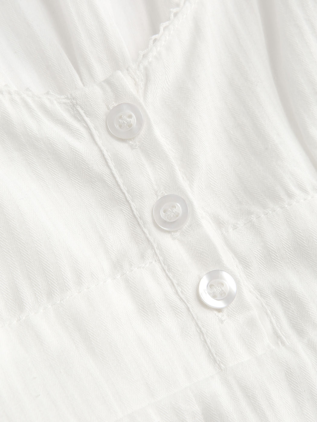 Festes Babydoll-Blusenoberteil