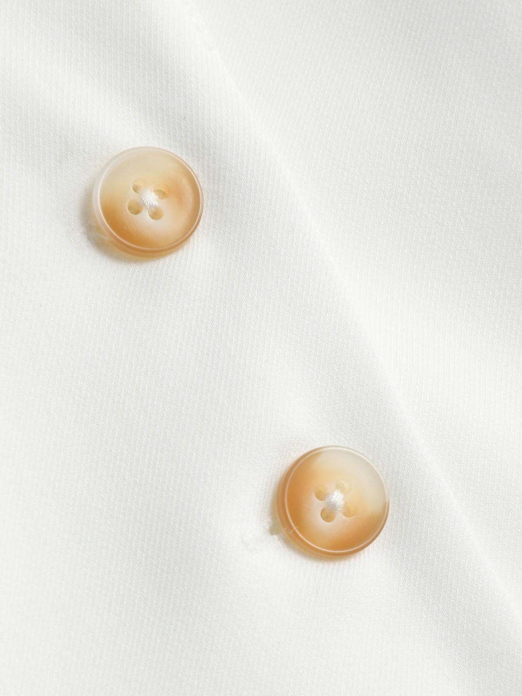 Solids Neckholder-Top mit Knöpfen