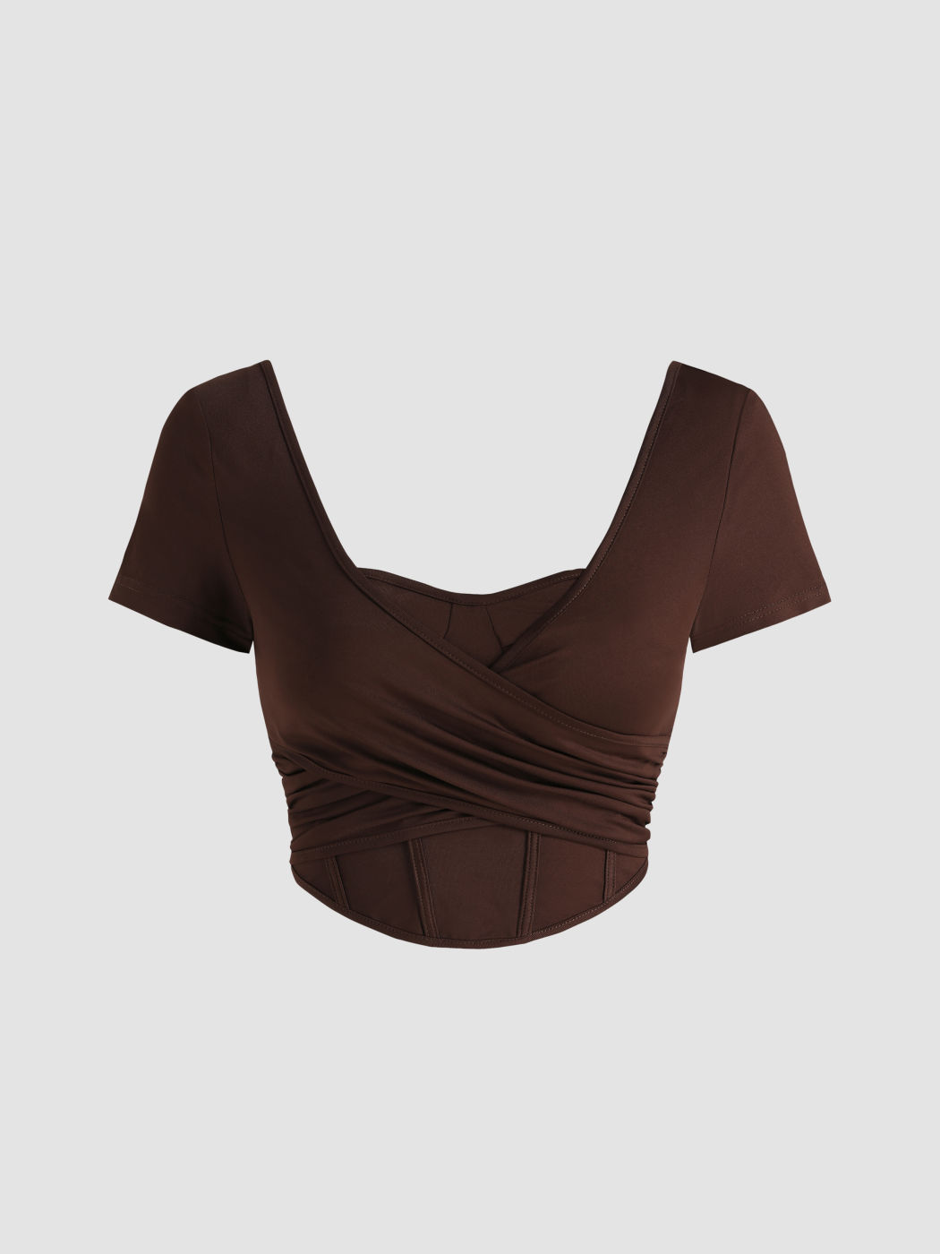 Double-Layered Crop Tee