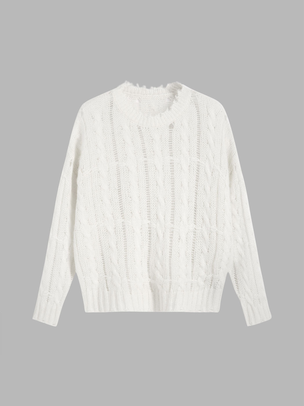 Wool-blend Celestial Callings Knitted Long Sleeve Top