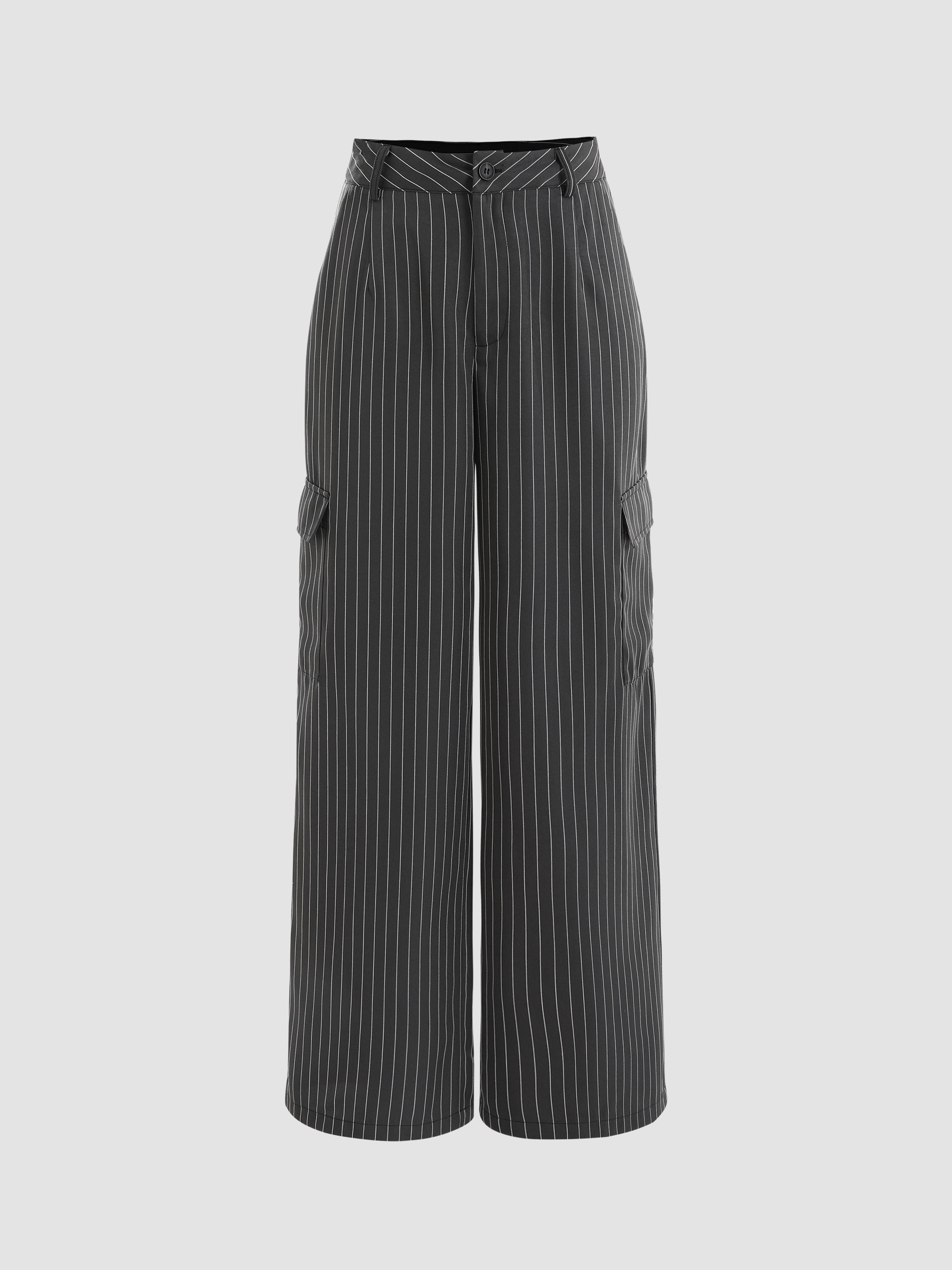 Pantalon cargo à rayures Cider