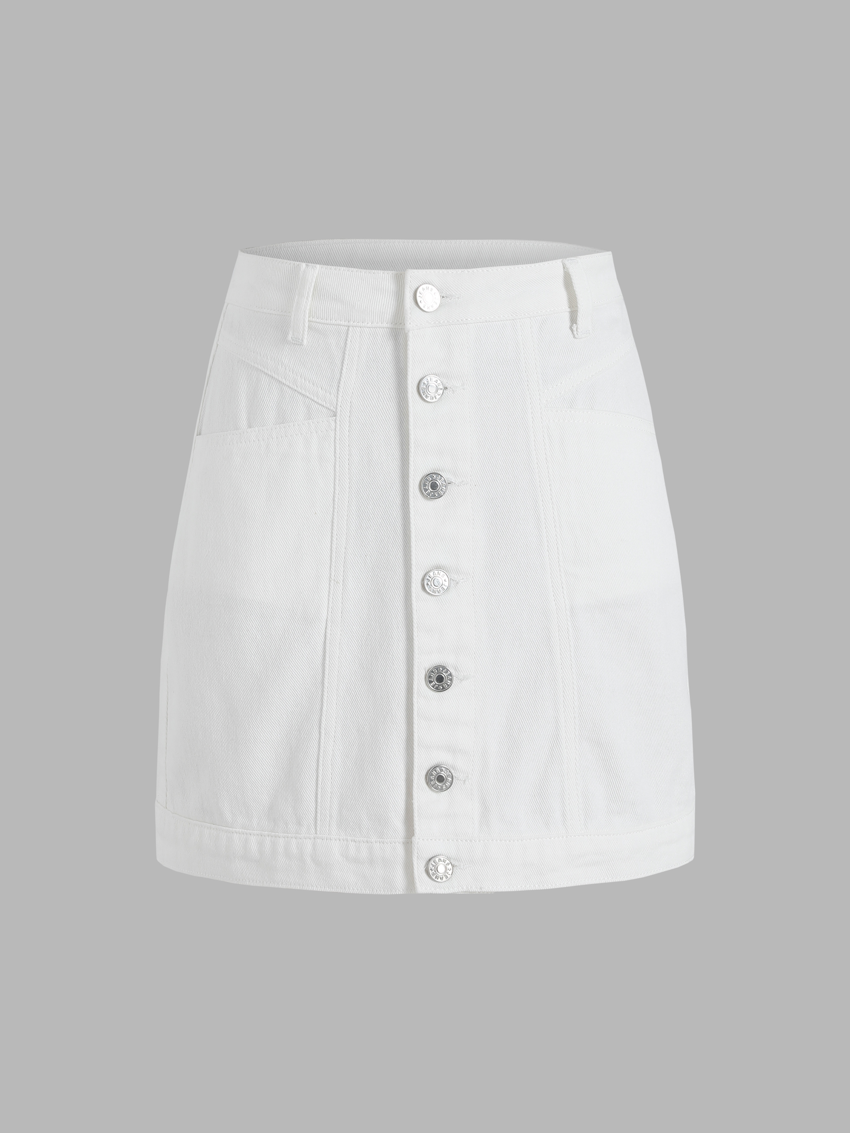 White denim skirt clearance kookai