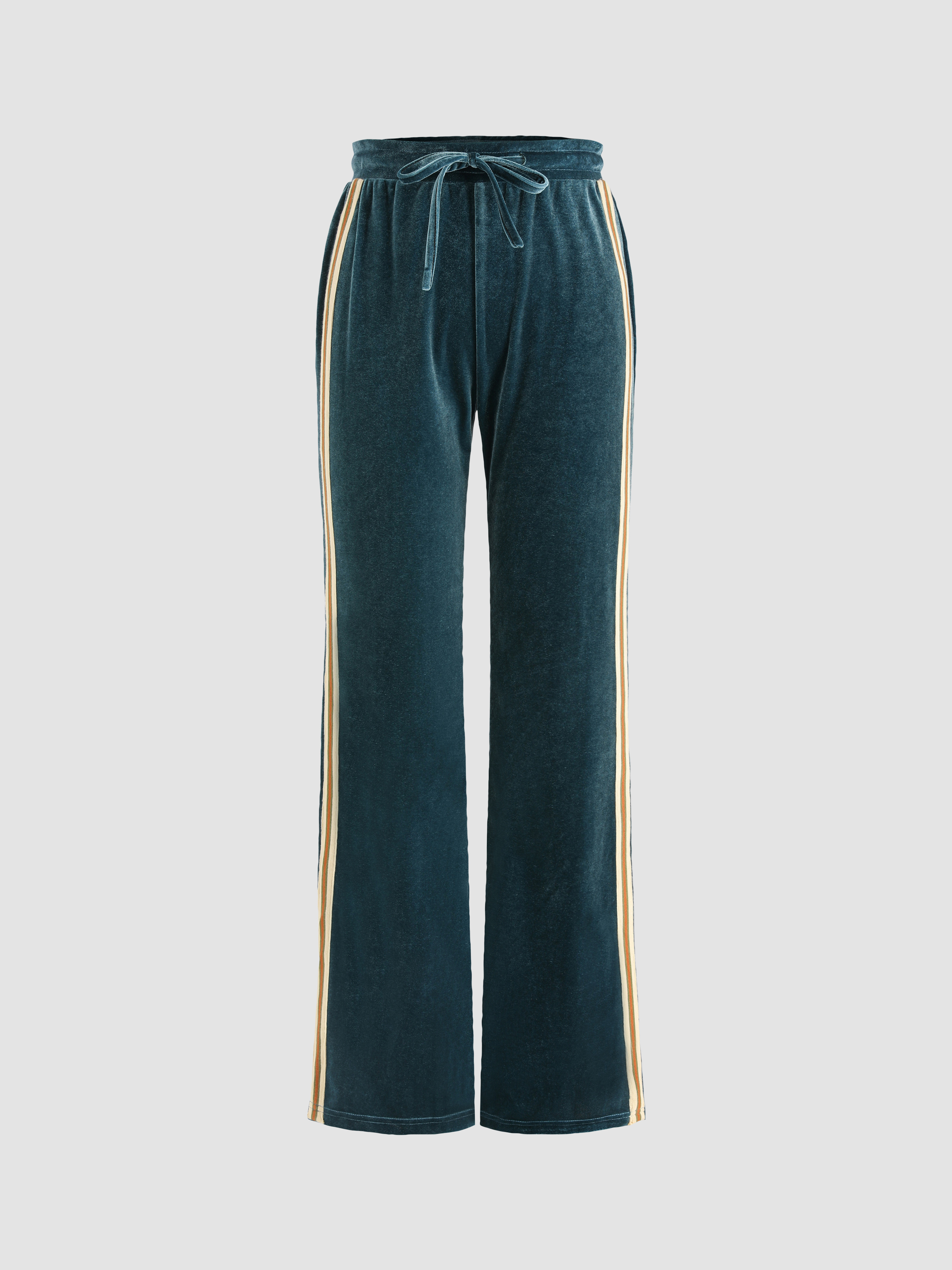 stripe-velvet-straight-leg-pants-cider