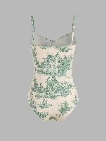 Toile de Jouy Bodysuit