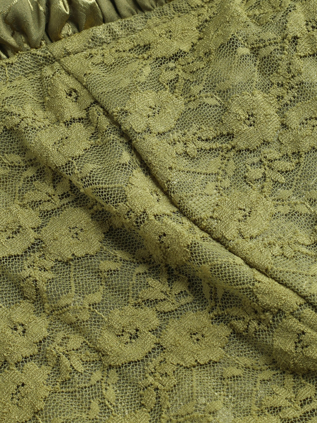 Curse & Plus Jacquard-Spitzenkorsett-Minikleid mit Blumenmuster