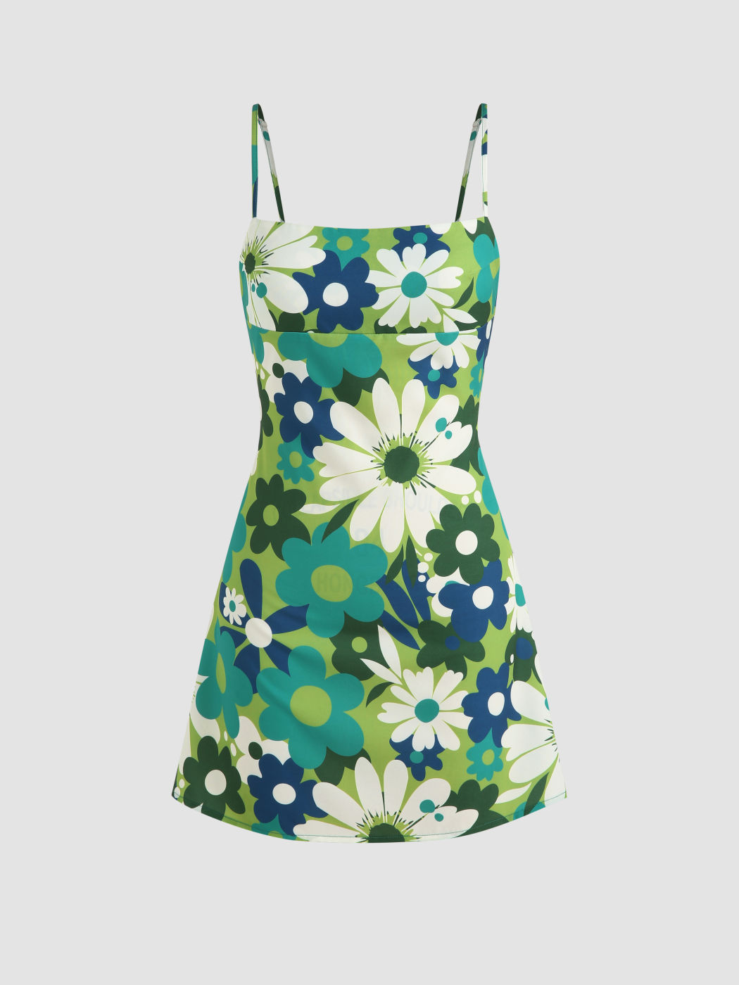 Floral Print Mini Dress