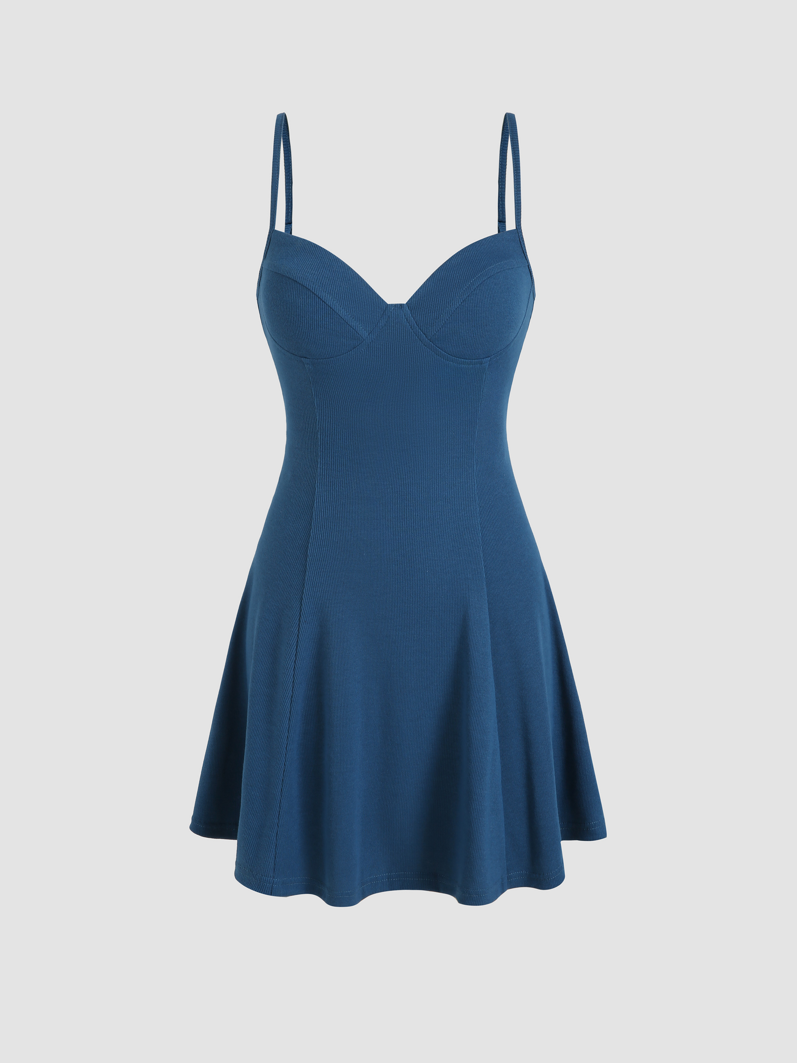 Classic Solid Mini Dress - Cider