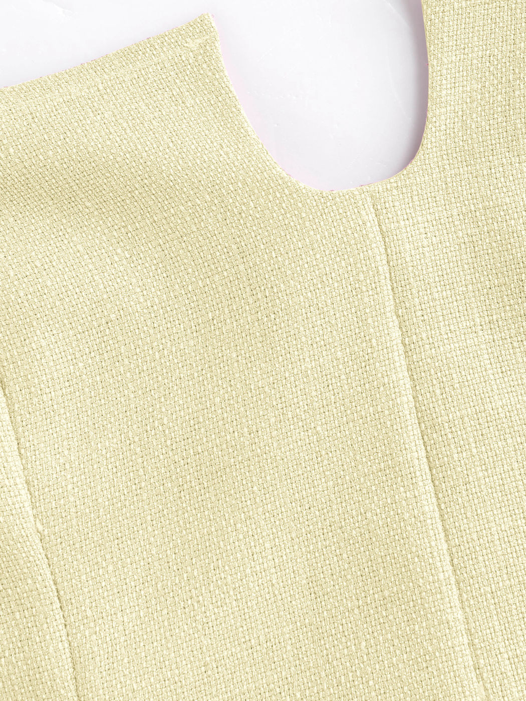 Einfarbiges Ausschnitt-Crop-Tank-Top