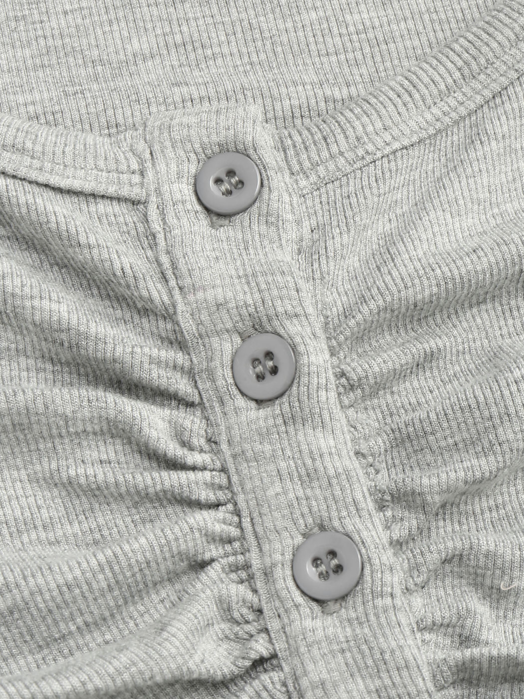 Solid Button Up Baby Tee