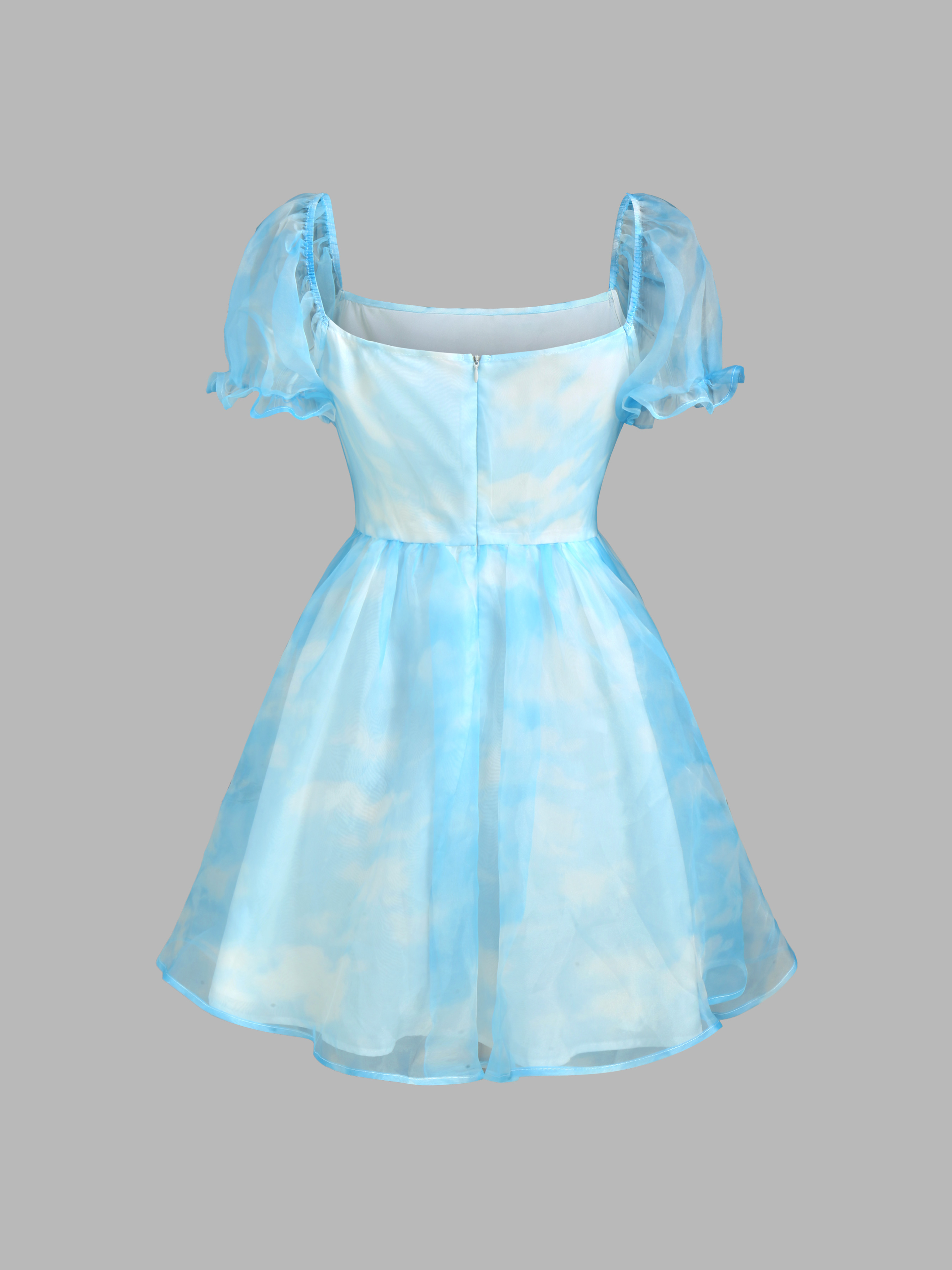 Calling Cinderella Puff Mini Dress For Vacation Calling Cinderella Puff Mini Dress For Vacation