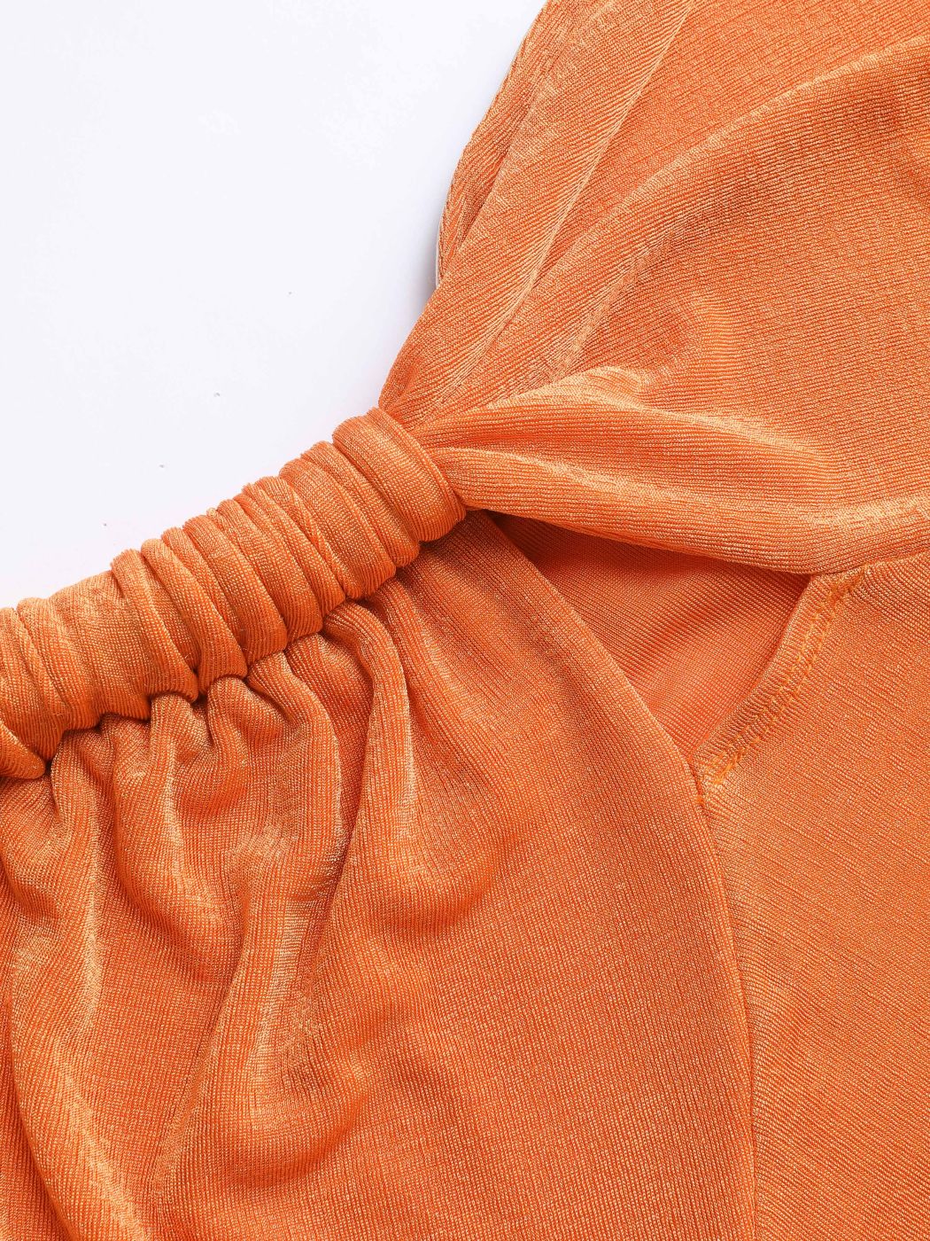 Solid One-Shoulder Midi Dress Curve & Plus