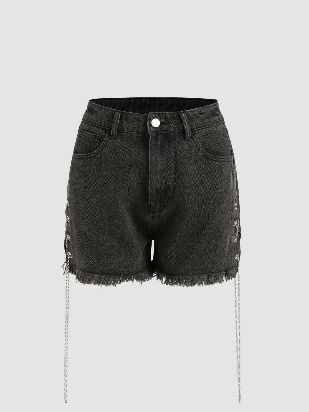 mini shorts de mezclilla