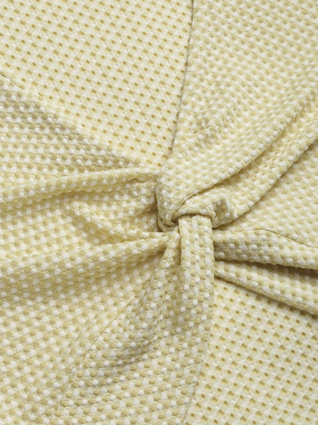 Textur Twisted Langarm-Crop-Top