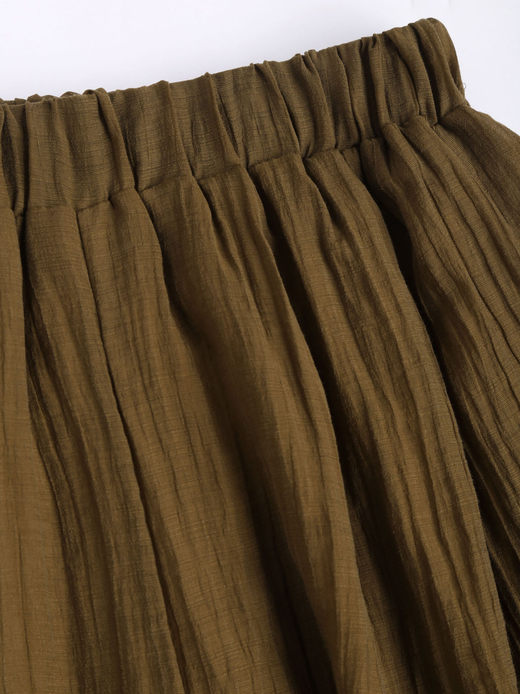 Solide elastische Mini-Shorts