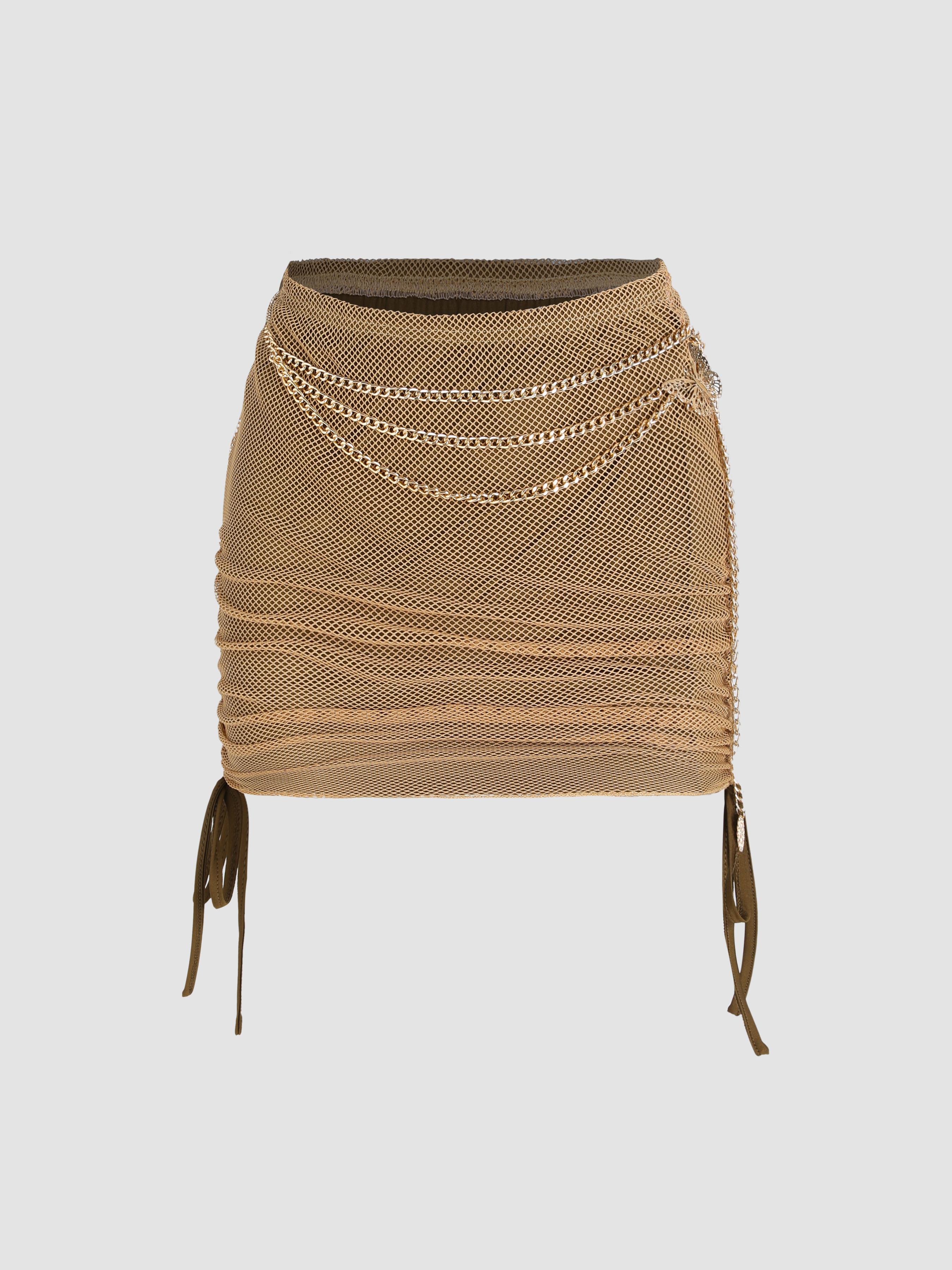 Mesh hotsell chain skirt