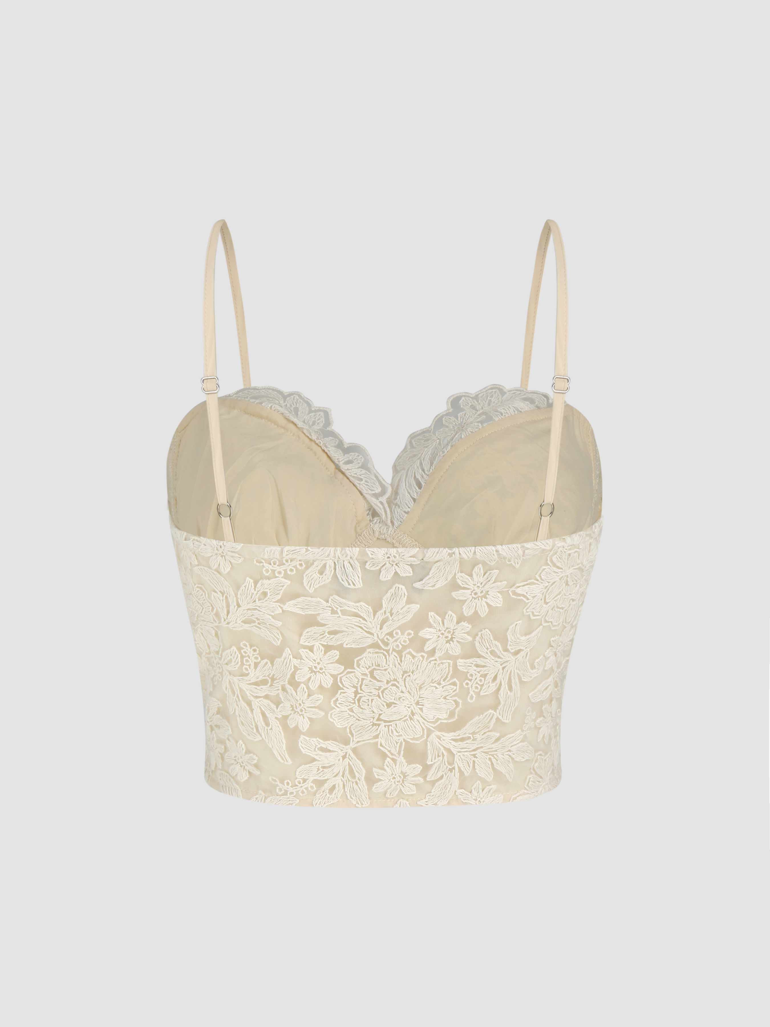 トップス SALE MARGE TOKYO Floral lace cropped 41tLzm4yrGL._AC_.jpg