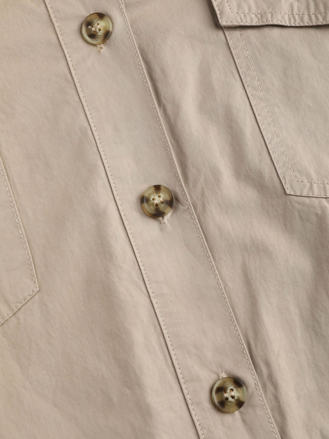 Solid Button Down Playsuit