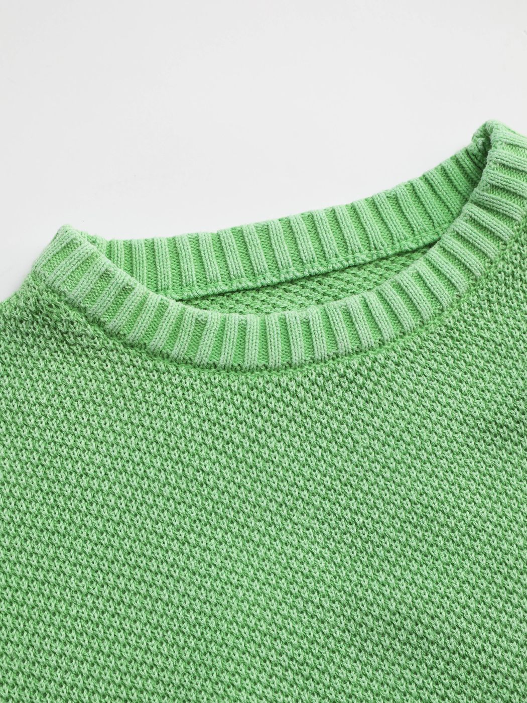 Granny Smith Cropped Sweater