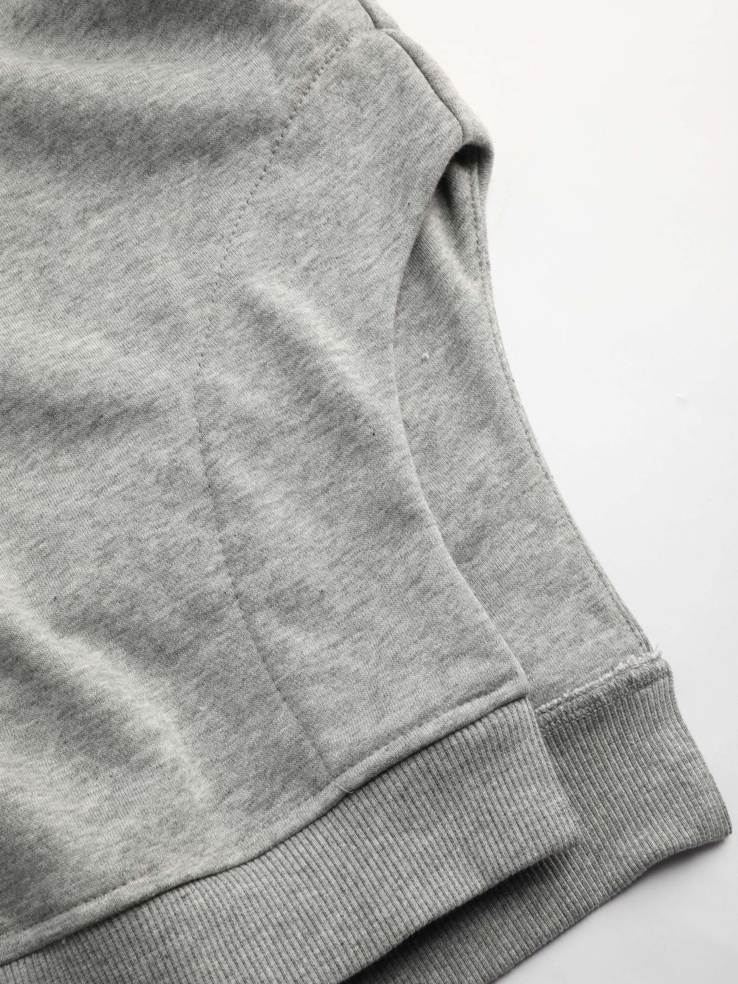 Solidr ärmelloser Hoodie