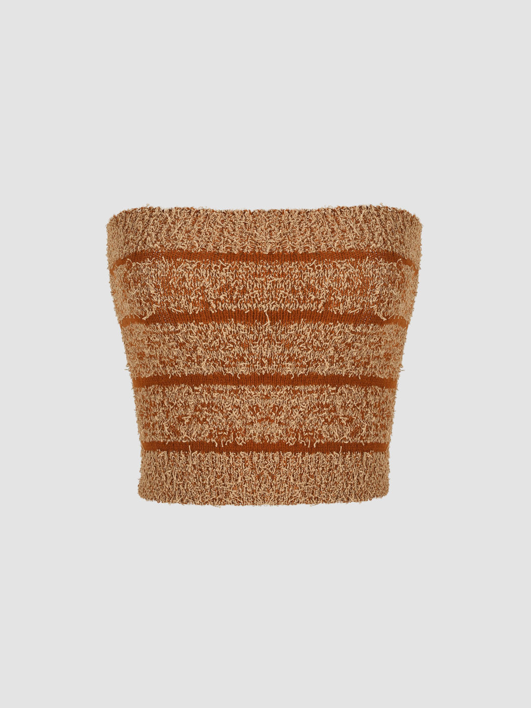 Schlauchoberteil mit Rippstrickstruktur
