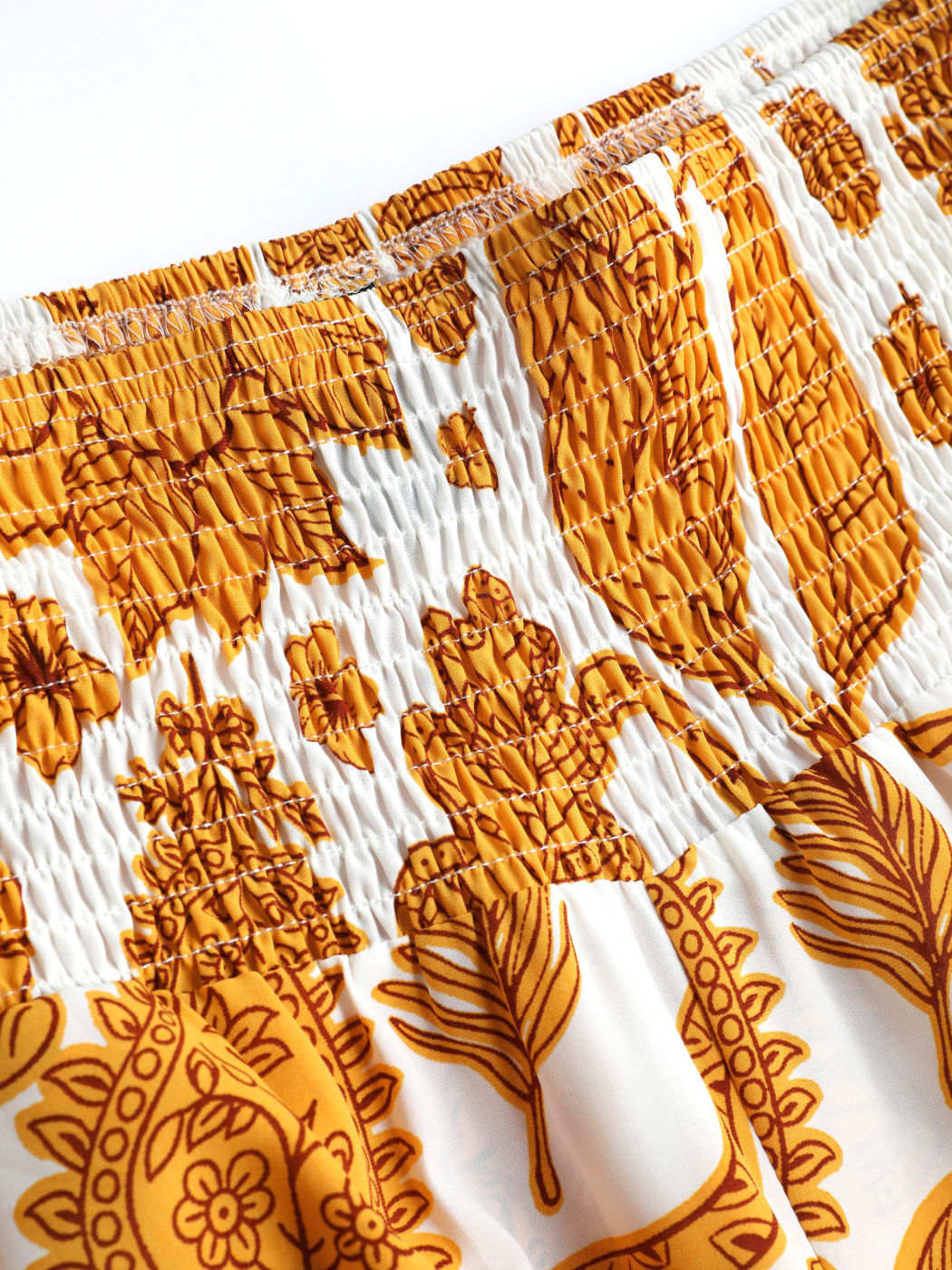 Boho Tropical & Animal Gerade Beine Hosen Kurve & Plus