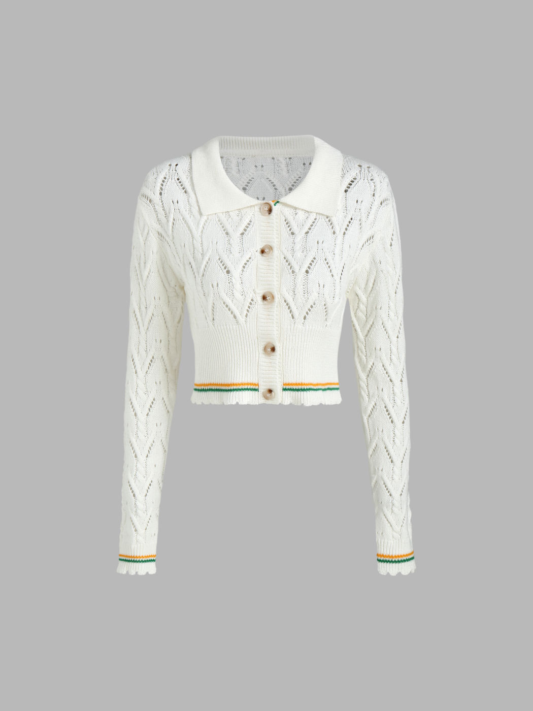Knit Button Up Cardigan