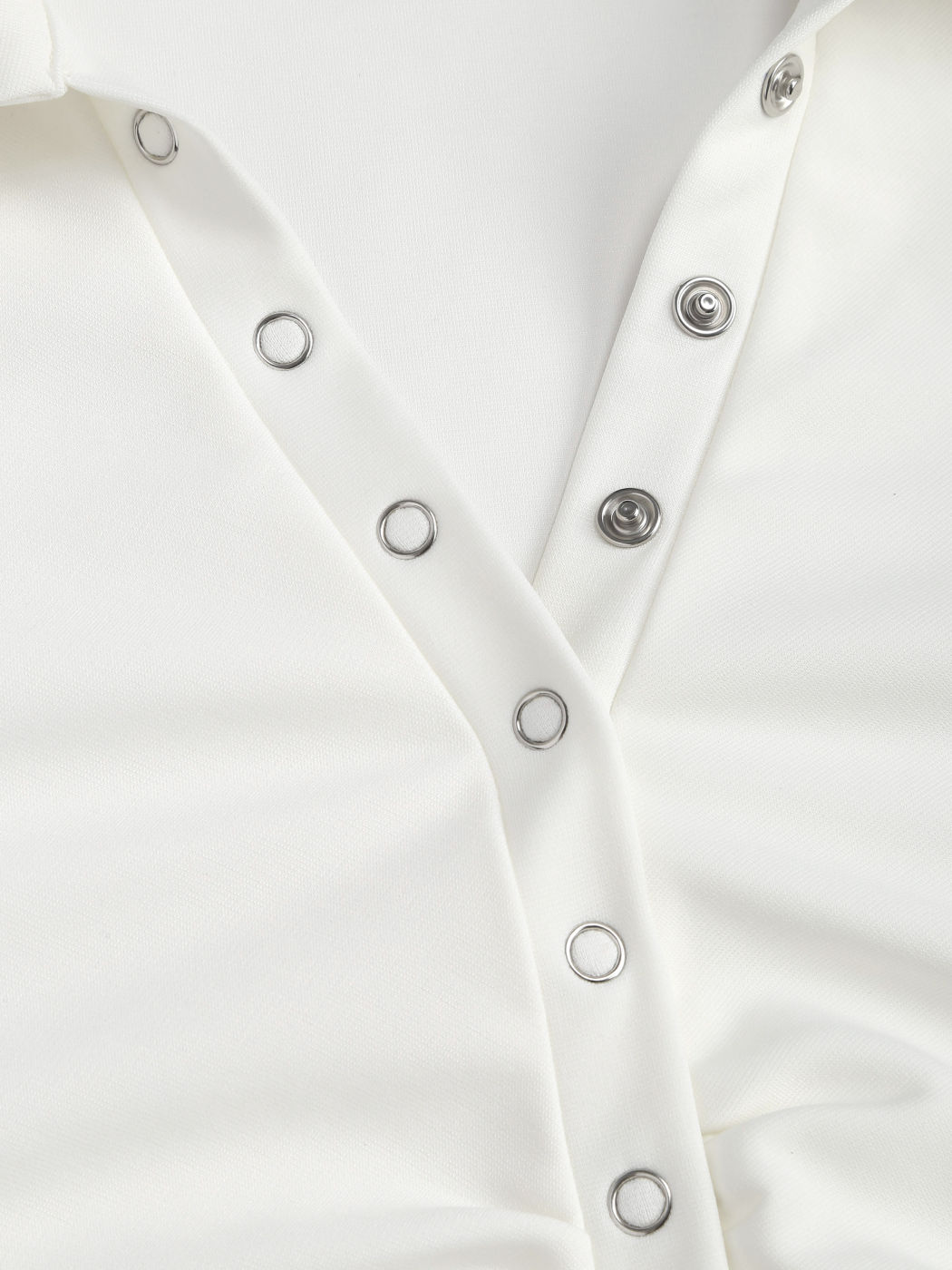 Button Detail Collar Bodysuit