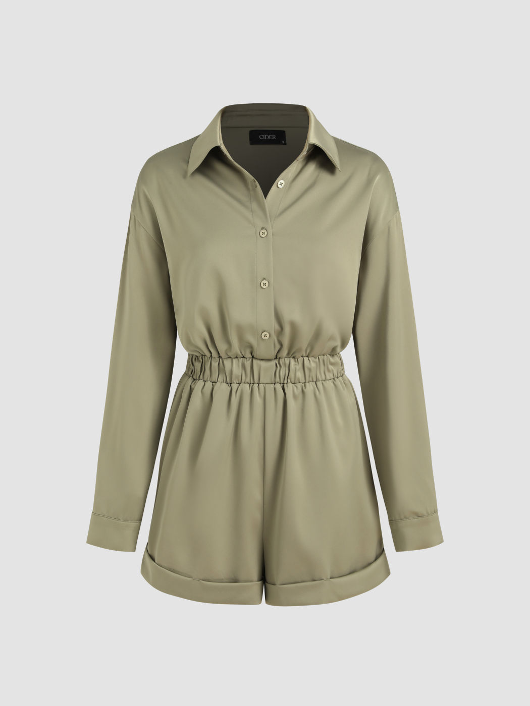 Button-Down-Strampler mit Kragen