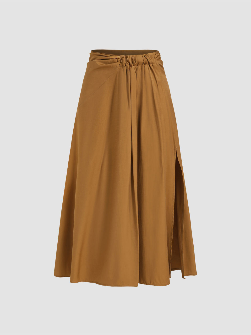 Effortless Elegance Silky Midi Skirt