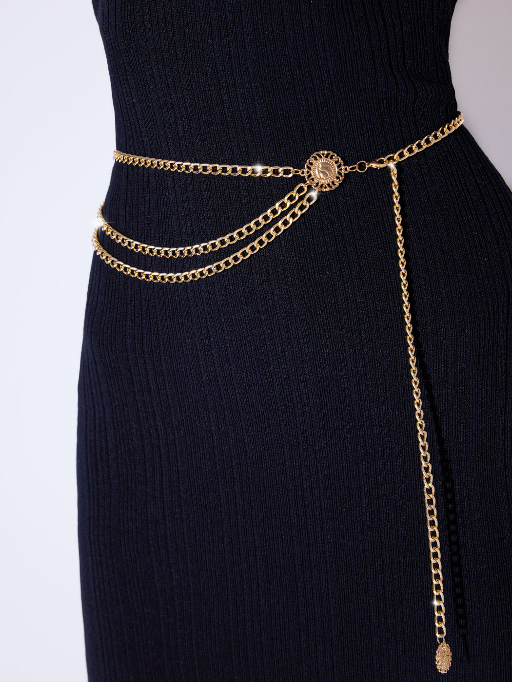 Taillenkette aus Metall
