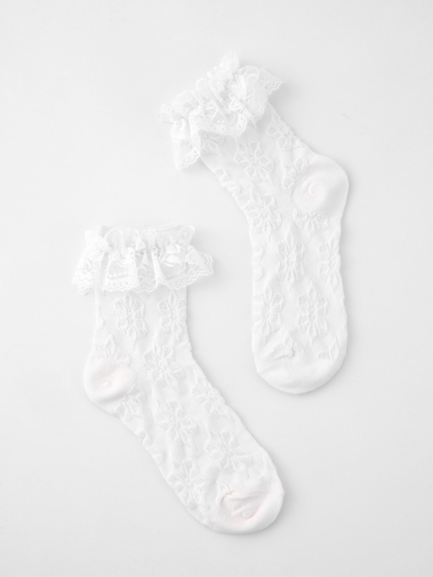 Lace Trim Socks