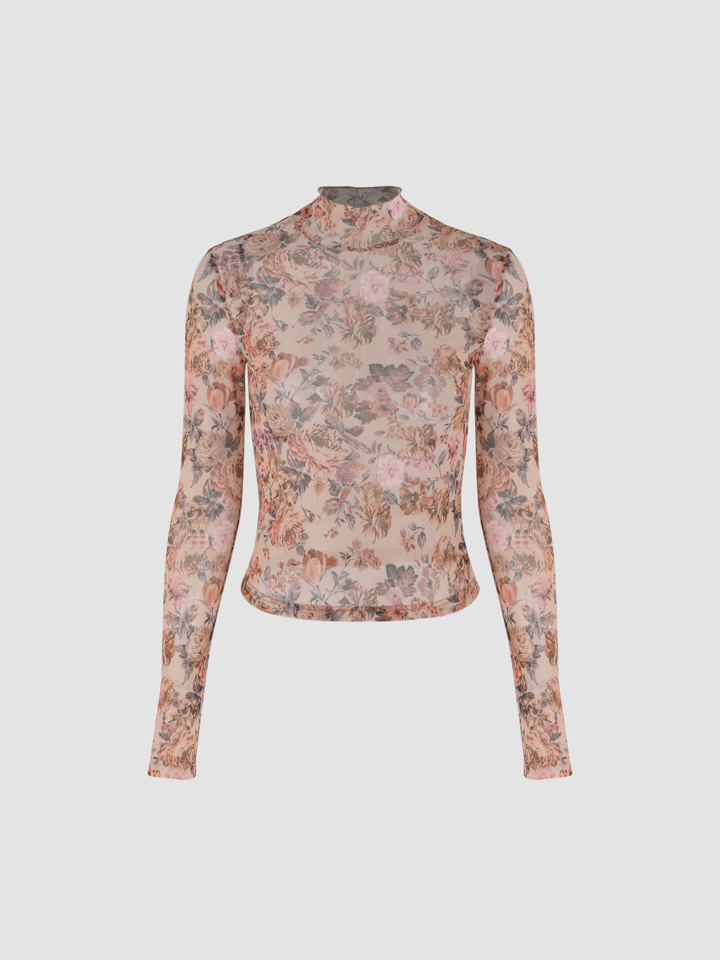 Beyond The Garden Mesh Long Sleeve Top