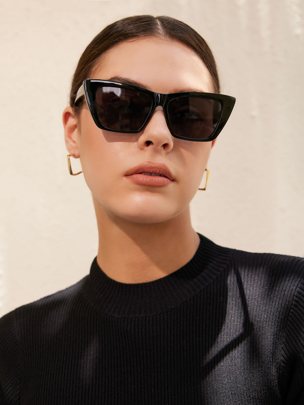 Acrylic Frame Fashion Glasses with Box