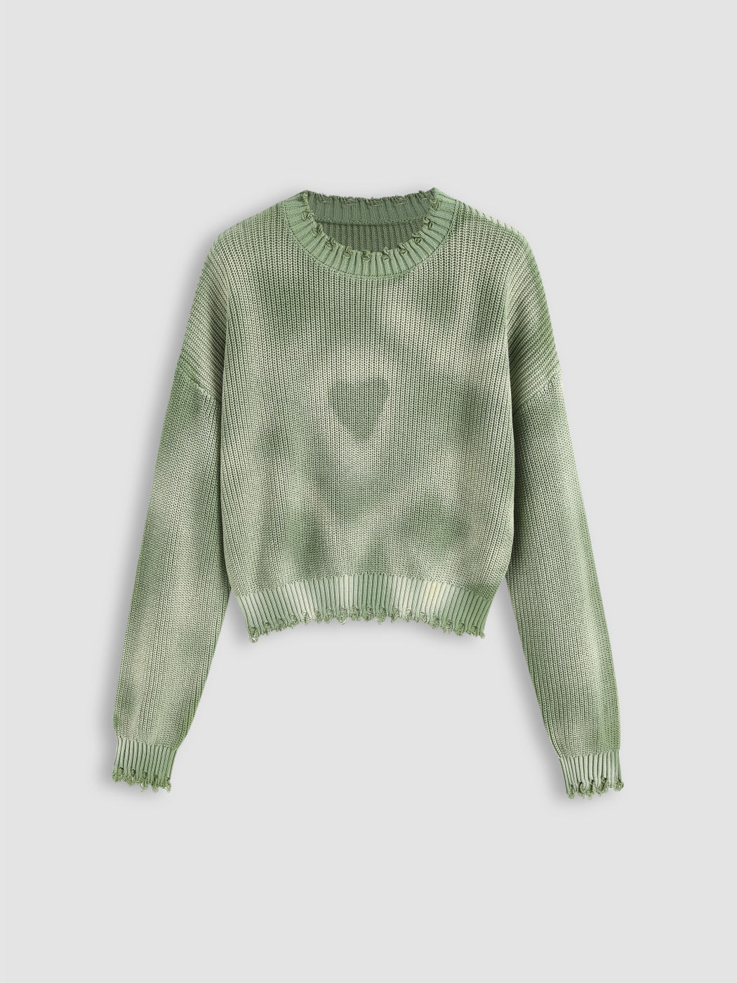  Sieh deine Aura Zerstörter Pullover