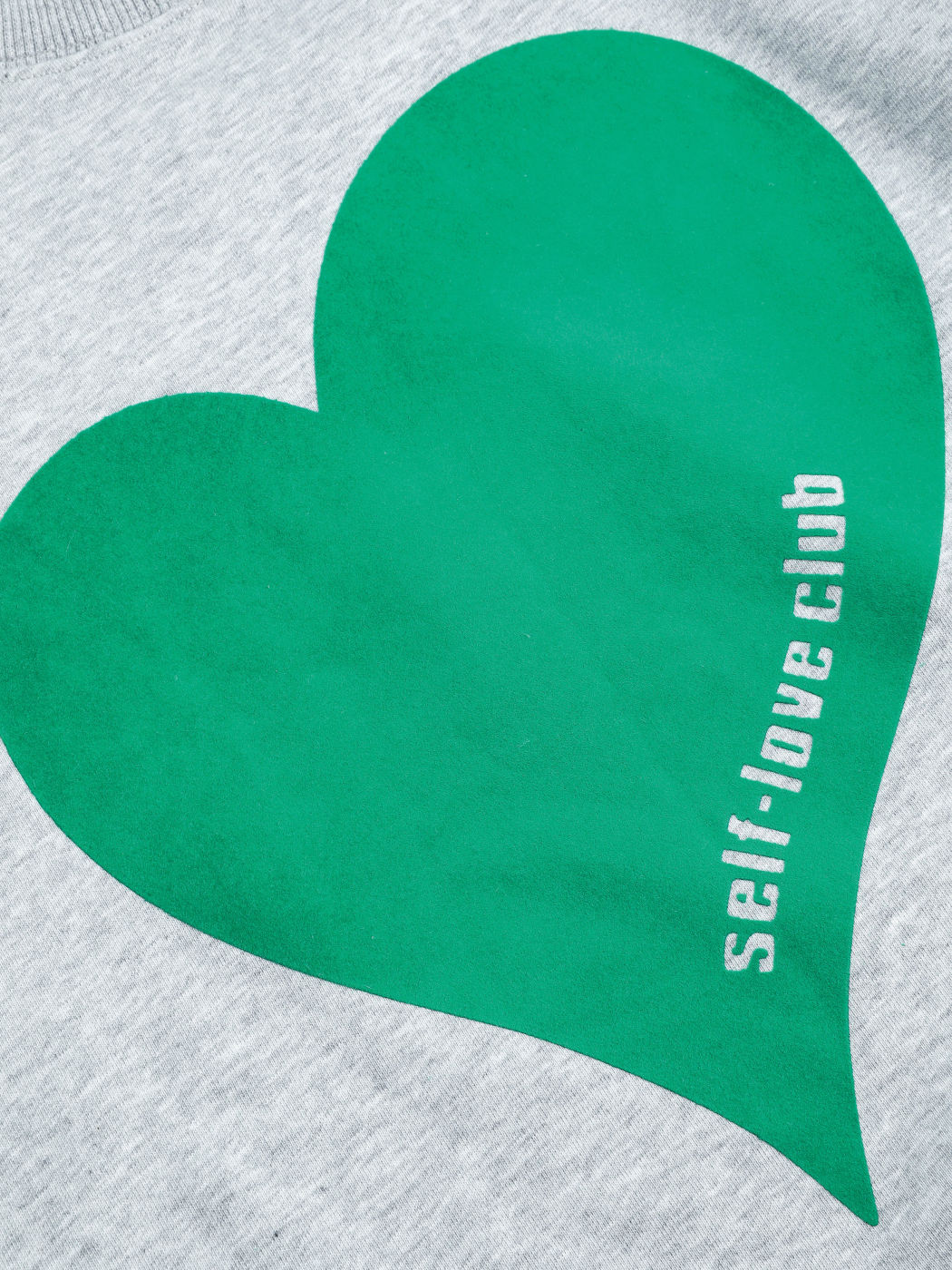 Selbstliebe-Club-Herz-Sweatshirt