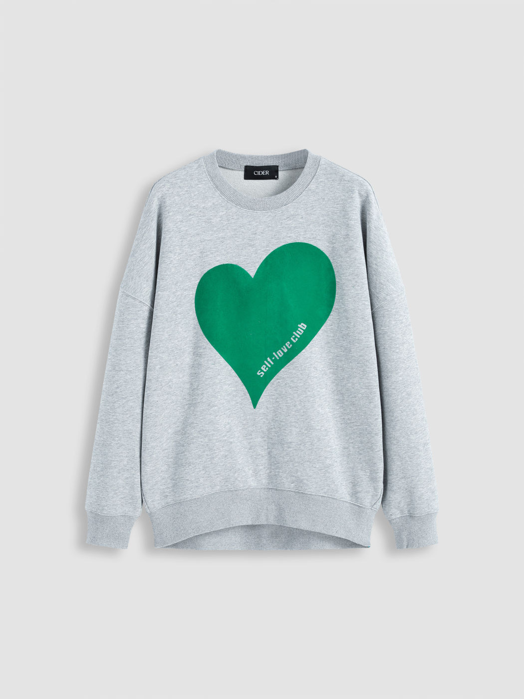 Selbstliebe-Club-Herz-Sweatshirt