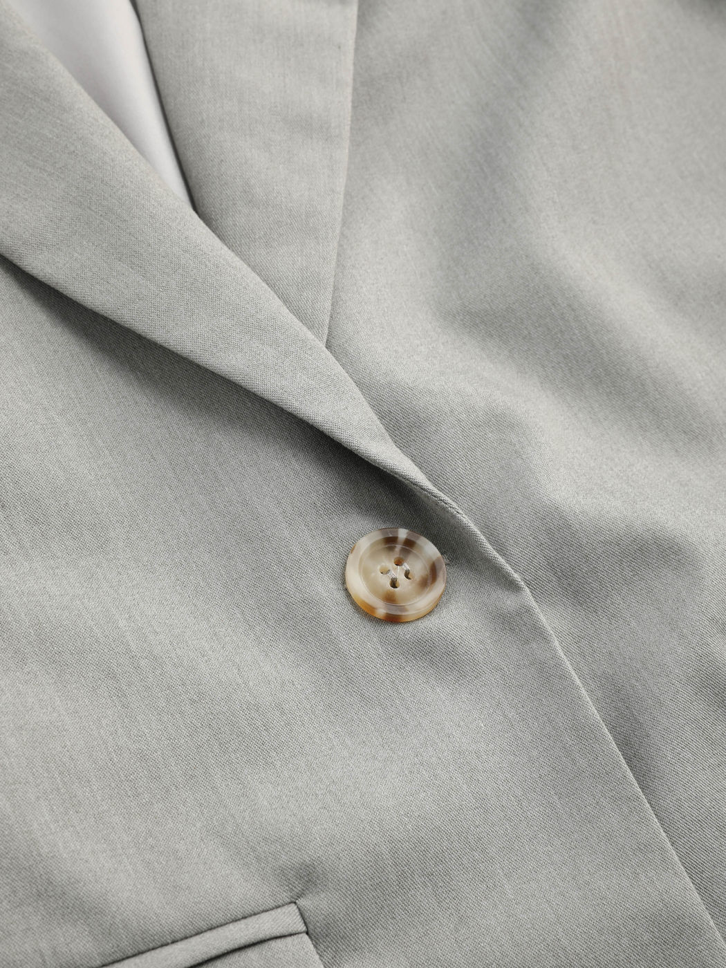 Solid Button Design Vest