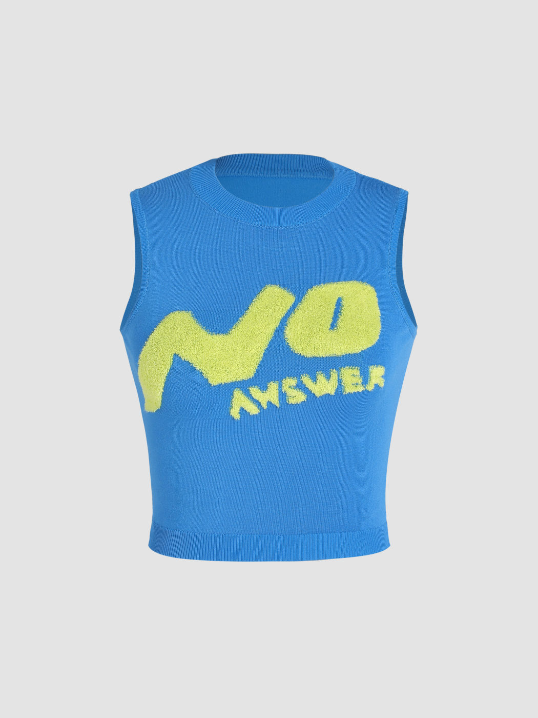 Keine Antwort-Strick-Tanktop