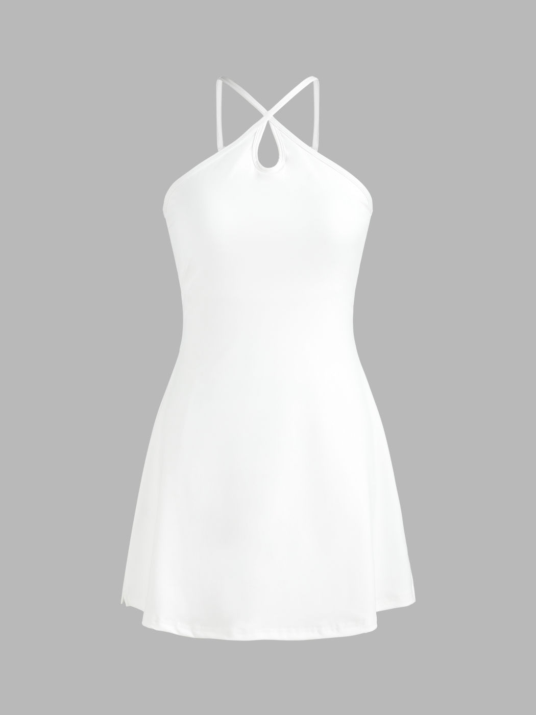  Im Fitnessstudio Criss Cross Minikleid 
