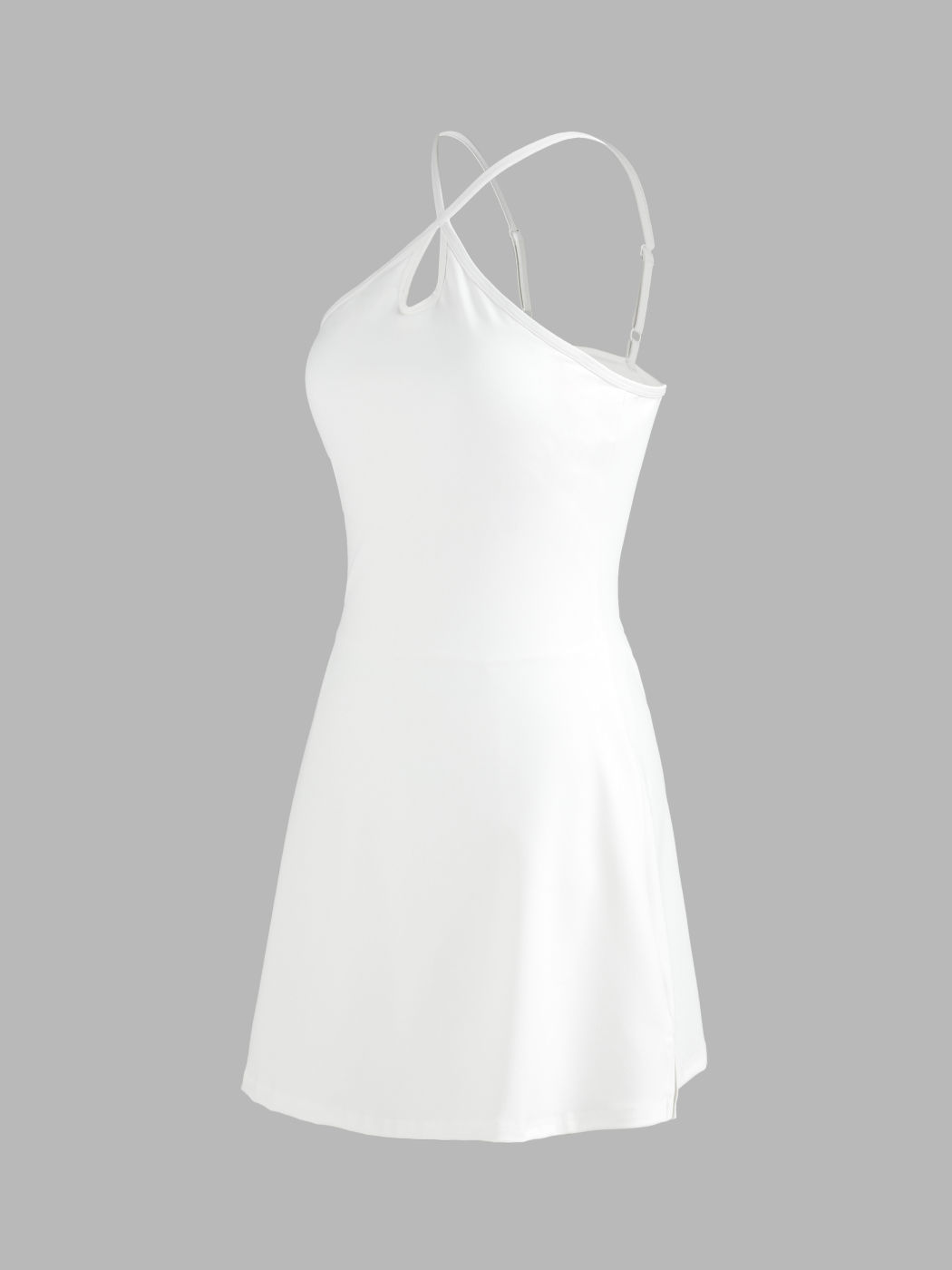  Im Fitnessstudio Criss Cross Minikleid 