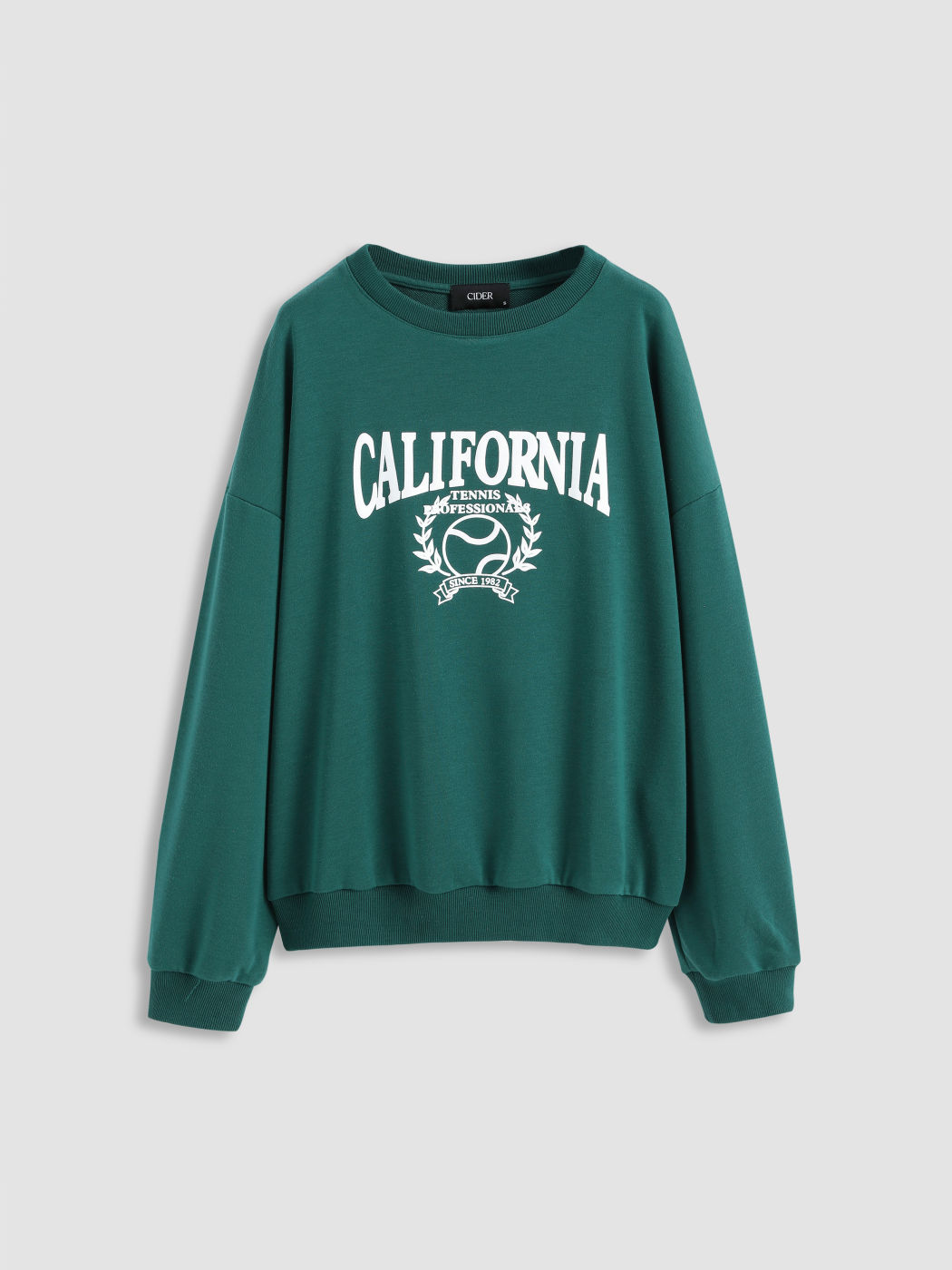 Sweatshirt mit Slogan-Grafik