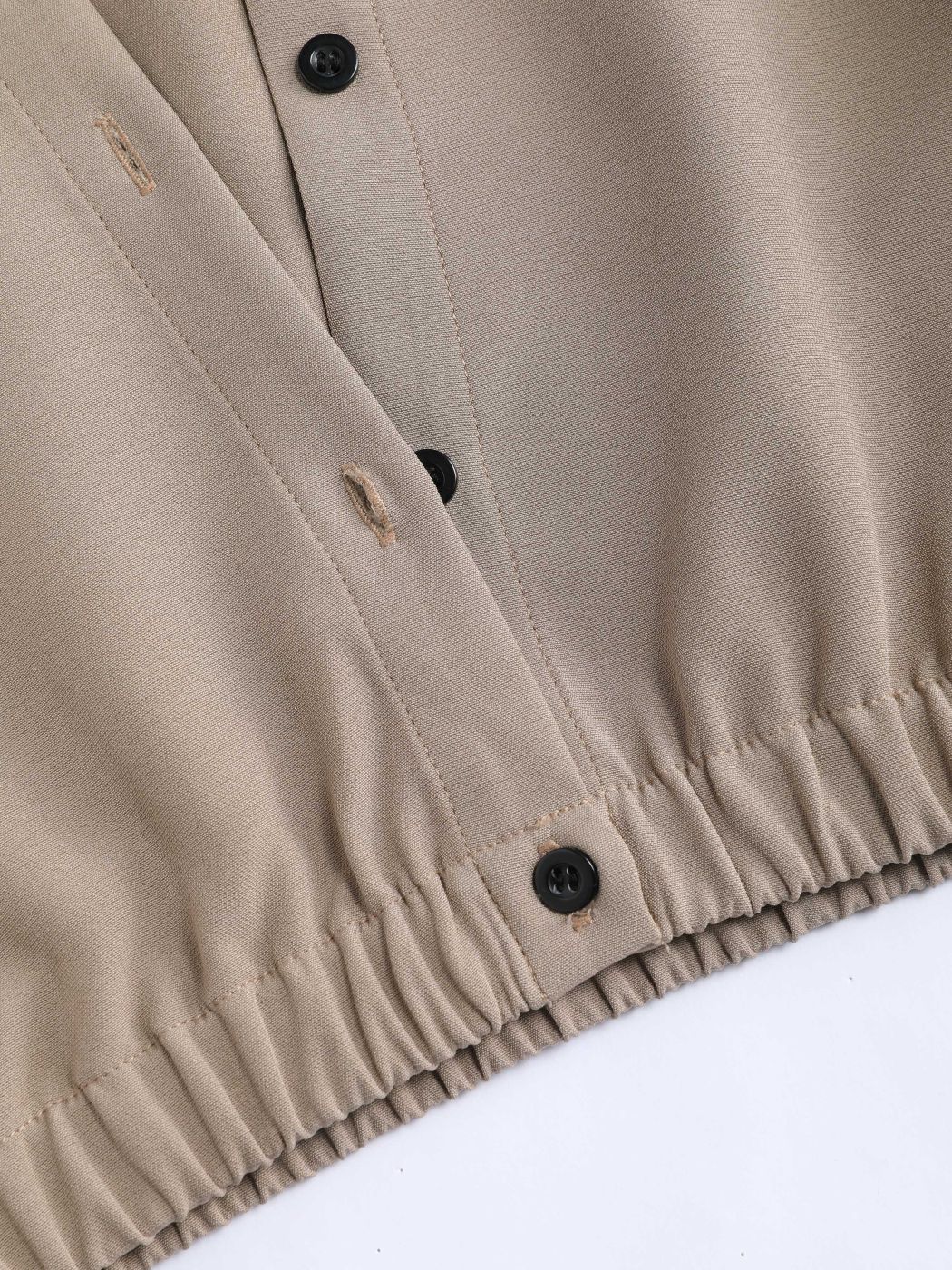 Solid Button Up Collar Tank Top