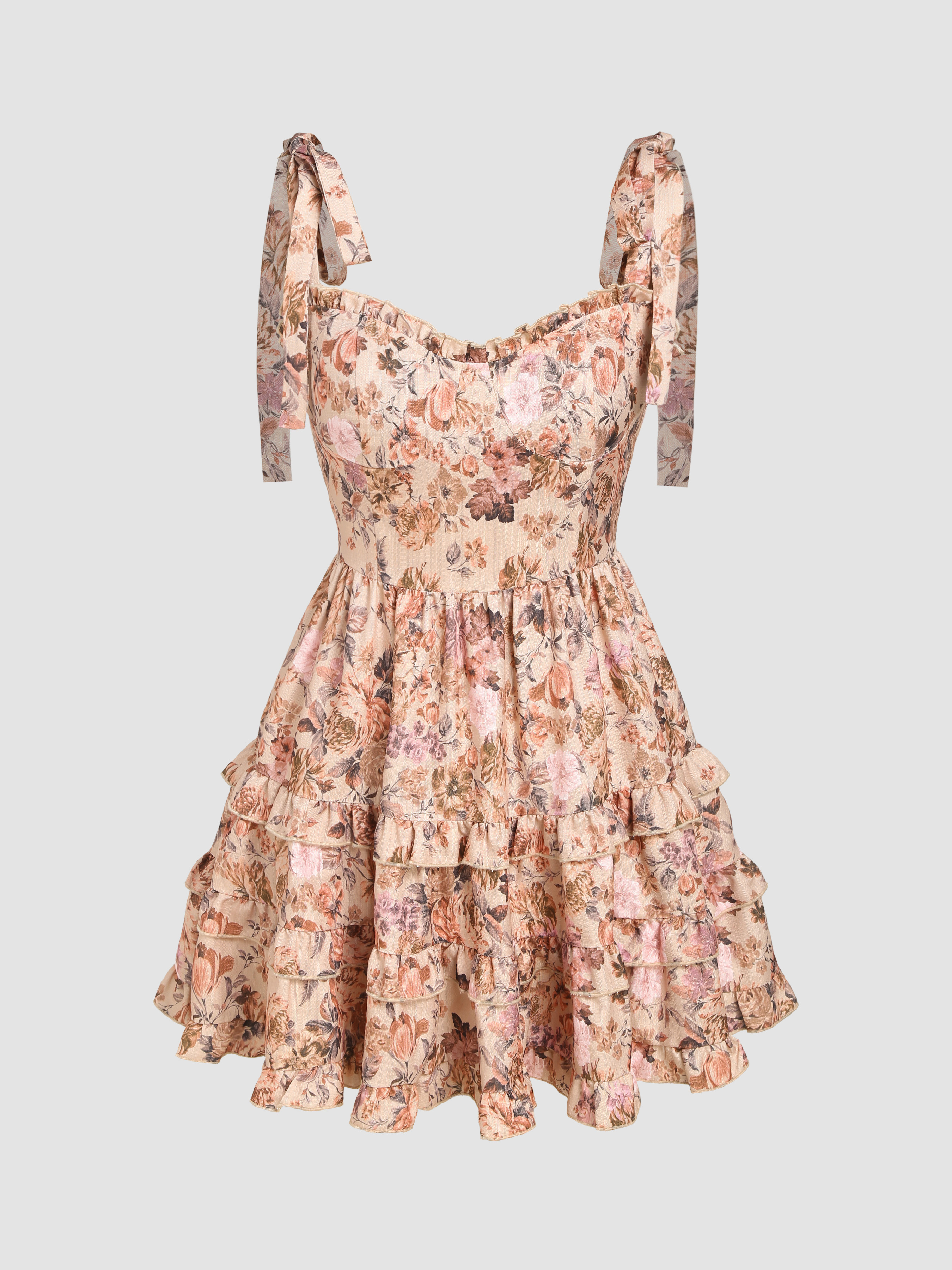 Hoco Dress Homecoming Flowers In Summer Mini Dress For Date Wedding ...